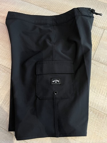 Billabong Boys' All Day Pro Boardshort Black Size 27 New Without Tags $44 - Picture 2 of 10
