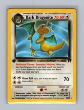 Dark Dragonite 22/82 Rare Team Rocket Pokemon 1st Edition LP on eBay