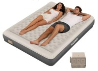 KASIMO Double Inflatable Mattress TPU Airbed with Built in Battery Removable