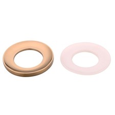 Bathroom Brass Mounting Ring for Vessel Sink, by SINKINGDOM 3 inches, Gold