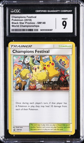Champions Festival graded CGC 9 for sale on eBay