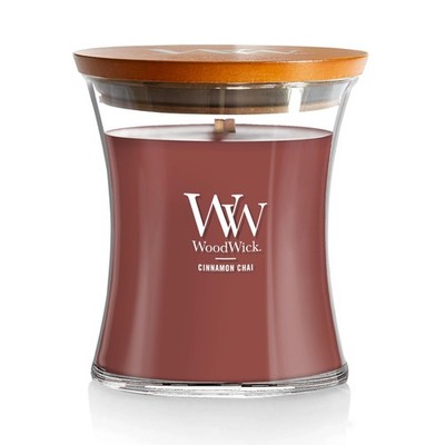 New WoodWick Cinnamon Chai Holiday Candle Gifts for Women and Men, 9.7 oz Medium