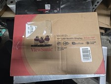 ViewSonic VA1903H 19  Widescreen Monitor - Black