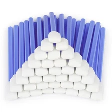 200 Pieces Foam Cleaning Swabs，5.11" Foam Tips Sponge Sticks for Lab, Dust-Fr...