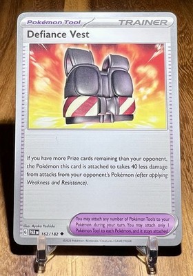 Defiance Vest 162/182 Uncommon Near Mint Pokemon Scarlet & Violet Paradox Rift