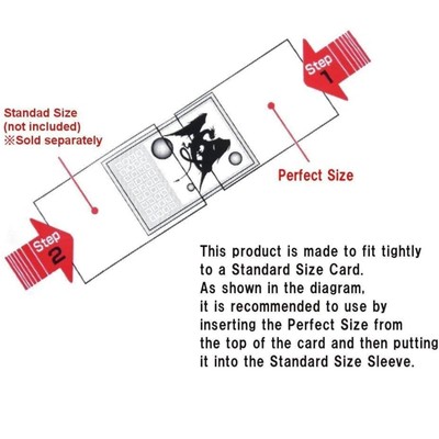 kmc 100 pochettes card barrier perfect size soft sleeves Sleeves, 3 Pack/Total 300 Pochettes [Komainu-Dou Original Package], Clear : Toys & Games Simply put your cards into the Perfect Size Sleeves and put these protected cards then into normal colored KMC Sleeves KMC 100 Pochettes Card Barrier