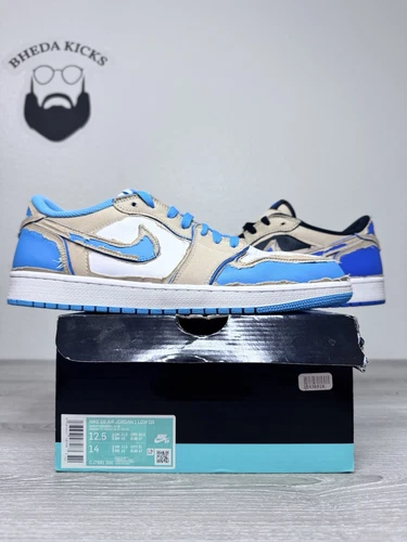 Size 12.5 - Air Jordan 1 Low x Nike SB Mountain Desert Ore Sneakers CJ7891-200