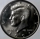 Kennedy 1/2 Dollar 1991P Choice Uncirculated / High Grade                 5519nv