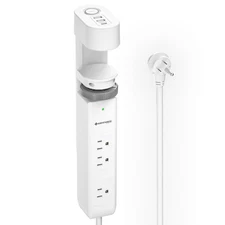 Desktop Power Strip With USB-C Fast Charging Port,1020J,6FT Power Cord/15A/1875W