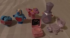 LOT of (6) SWEET SECRETS Lockets PLUS Wrist Band - Perfume, Puppy, Blush Bear ++