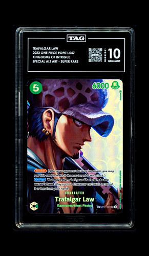 Trafalgar Law (SP Card) graded TAG 10 for sale on eBay