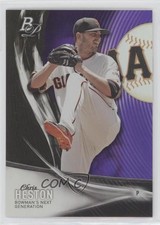2016 Bowman Platinum Next Generation Purple 93/250 Chris Heston #NG-24 0i21