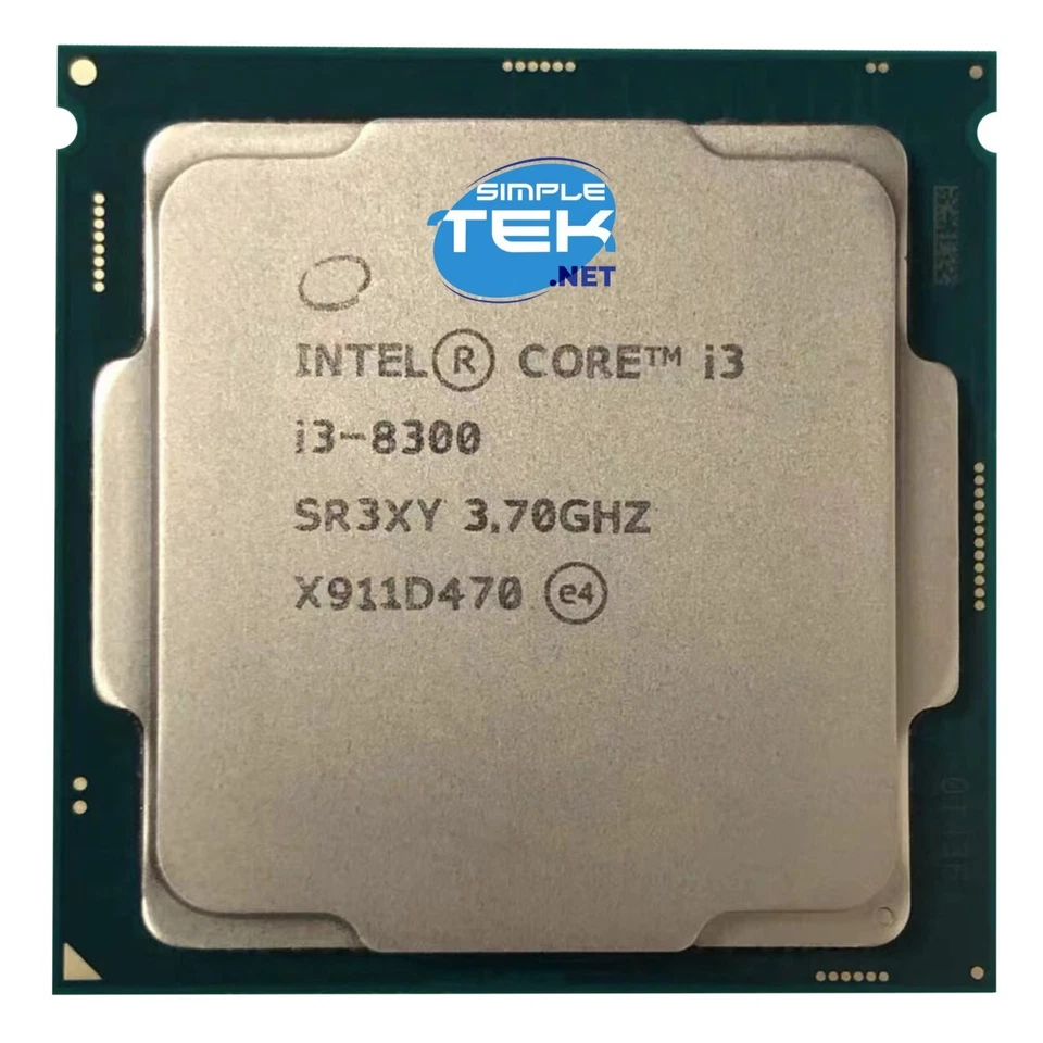 Intel Core I3-8300 LGA 1151 V2 4c/4t 3.70ghz 62w Ddr4 8th Gen + D Refurbished - Image 2 of 4