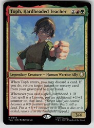 Toph, Hardheaded Teacher 246/447 Avatar: The Last Airbender Magic: The Gathering