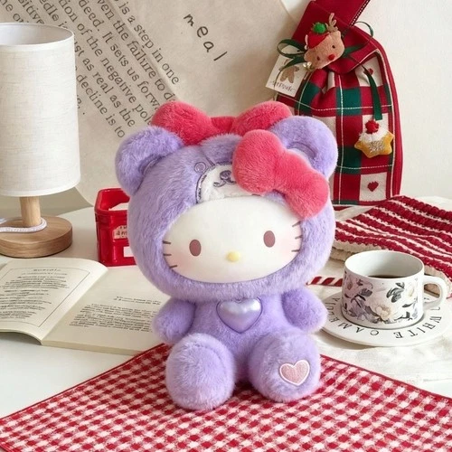 TOPTOY Hello Kitty Pijama de Peluche Serie Vinilo Peluche Colgante Caja Ciega Lindo Regalo - Imagen 20 de 24