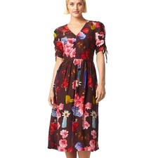 Gorman Hattie Molloy Still Life Midi  Dress Size 18