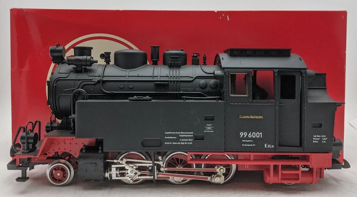 LGB 2080D Steam Locomotive - Black for sale online | eBay