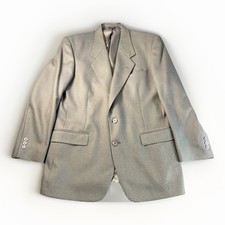 Riserva by Luciano Franzoni USA Made Brown/Blue 2 Button Check Blazer Jacket