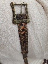 Chicos Women's Leather Belt