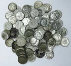 *MIXED DATE ROOSEVELT DIME LOT* *107 TOTAL COINS* NR #G4171