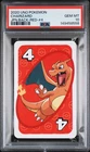 2020 UNO POKEMON JAPANESE BACK-RED-#4 CHARIZARD PSA 10