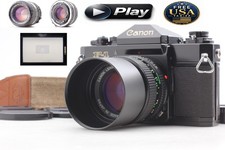 Hood  Strap Near MINT Canon F-1 Film Camera NEW FD 50mm f1.4 Lens From JAPAN