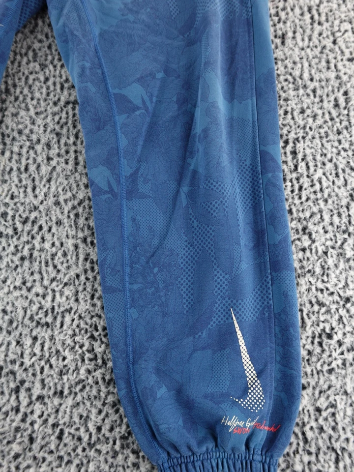 Pantalones de chándal Nike Swoosh Nike edición estándar Dri-Fit florales azules para hombre talla XL Foto 4 de 4