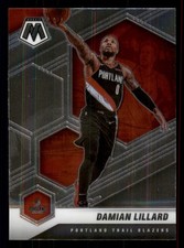 Damian Lillard 2020-21 Panini Mosaic #93 Portland Trail Blazers