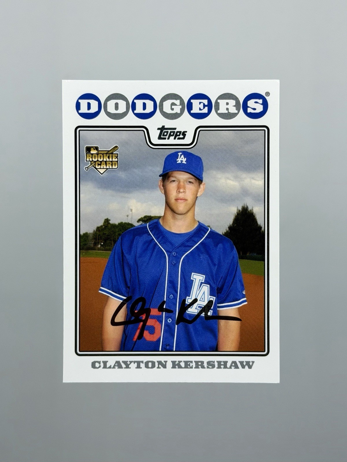 2008 TOPPS UPDATE CLAYTON KERSHAW #UH240 RC ROOKIE HOF DODGERS