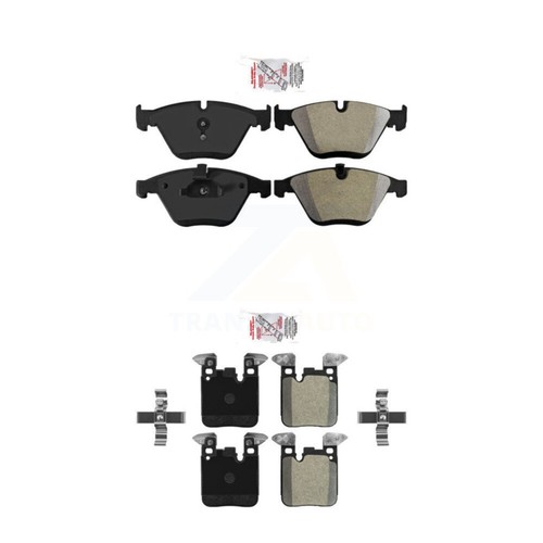 AmeriBRAKES KNF-101771 Brake Pad Sets 4-Wheel Set Front & Rear for 328 Coupe BMW - Picture 1 of 8