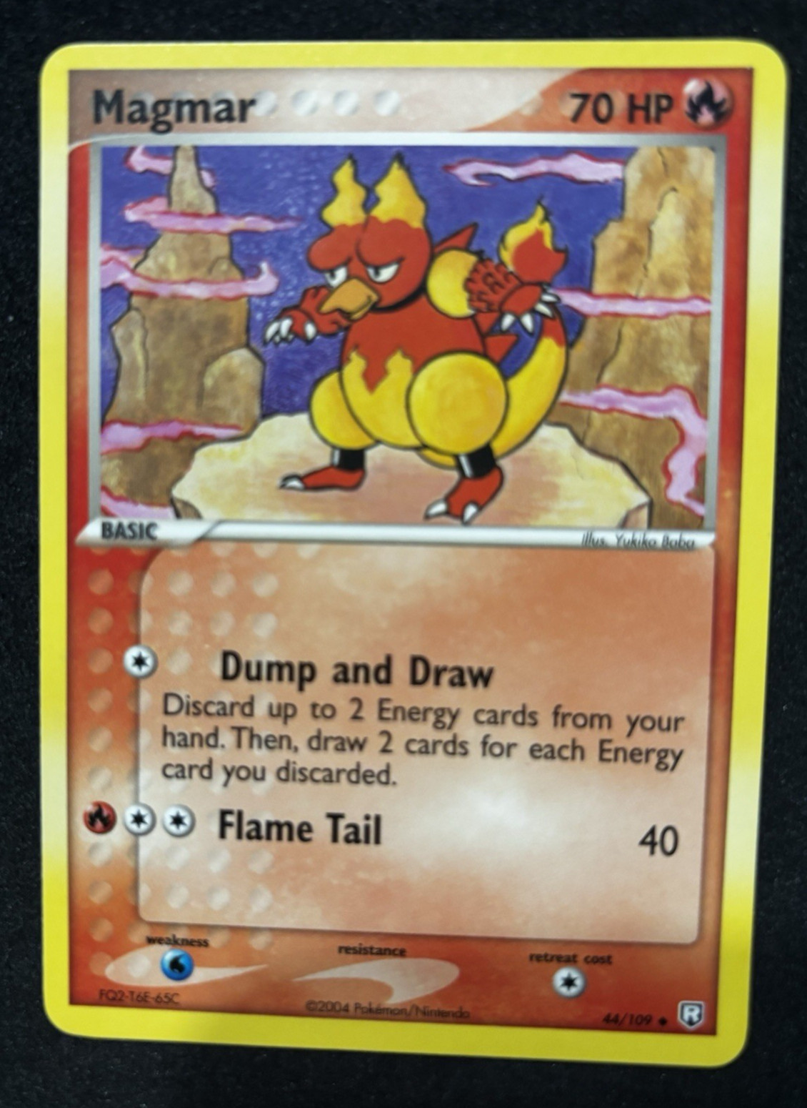 POKEMON MAGMAR 44/109 UNCOMMON TEAM ROCKET RETURNS NM CARD