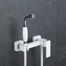 Brass Muslim Two Functions Shower Mixer Kit Hot Cold Bidet Shattaf Sprayer Valve