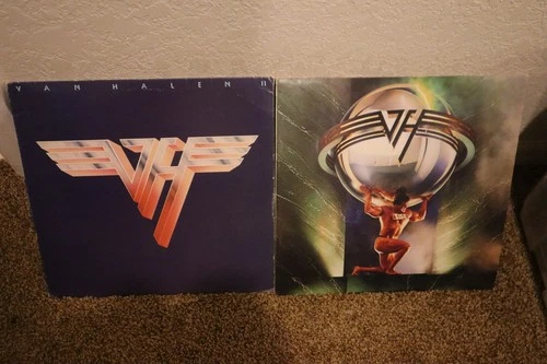 VAN HALEN II AND 5150 ALBUMS NICE !