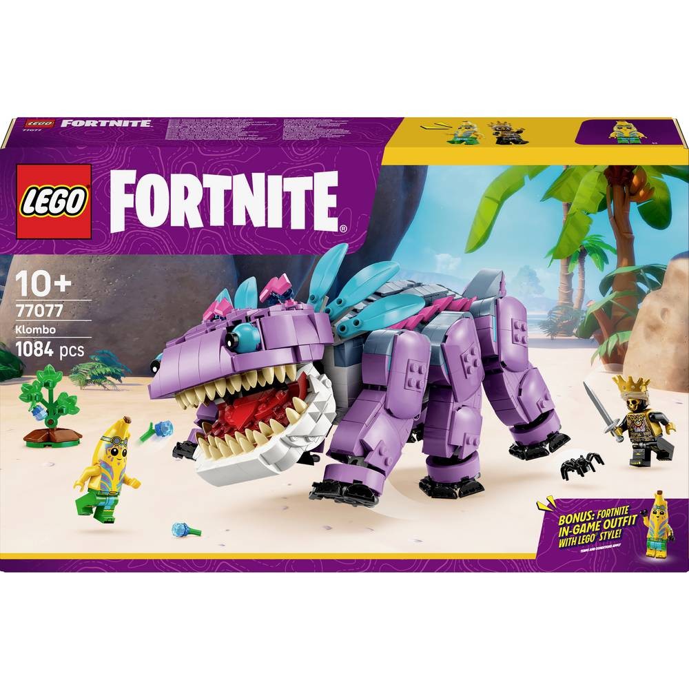 Lego Fortnite Klombo 77077 briques de construction figurine dinosaure
