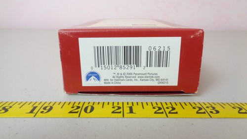 Star Trek Movies Hallmark ornament USS Enterprise 1701-A 2005 - Picture 9 of 12