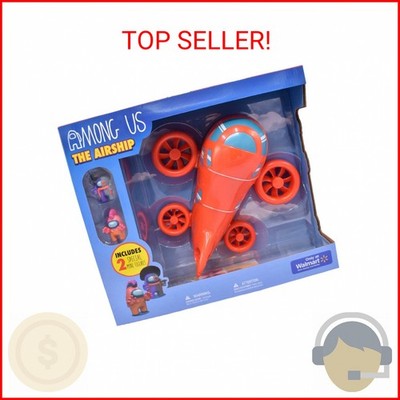 Just Toys Among Us Airship Playset   10  Realistic Airship with Detachable Top &