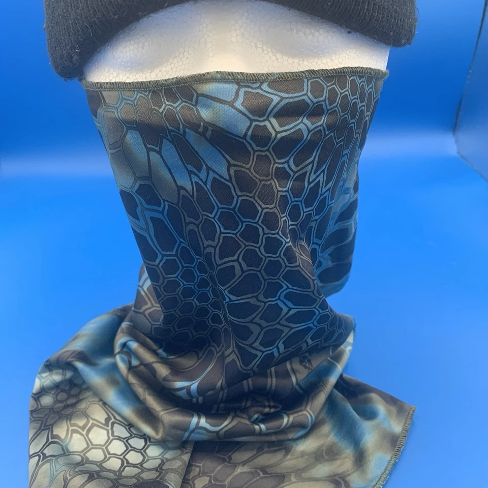 Kryptek Zephyr Neck Gaiter NEW IN BAG OSFA NEPTUNE BLACK - Image 2 of 4
