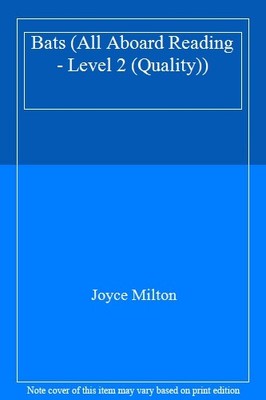 Bats (All Aboard Reading - Level 2 (Quality)),Joyce Milton