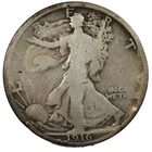 1916-P Walking Liberty Half Dollar 50c VG+ Better Early Date