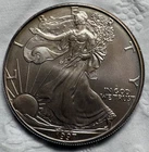 1997 American Silver Eagle Brilliant Uncirculated 0.999 Fine 1 oz Silver Coin