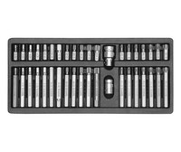 Yato Sechskant-Torx-Spline-Bits-Set, 40-Teilig, YT-0400