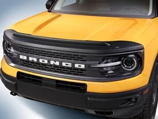 Bronco Sport® 2021-2025 Aeroskin II Black Textured Hood Deflector Bug Protector