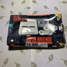 SNES Super Nintendo Entertainment System Supe...