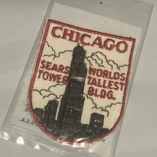 Sears Tower Chicago Patch Vintage Willis Tower