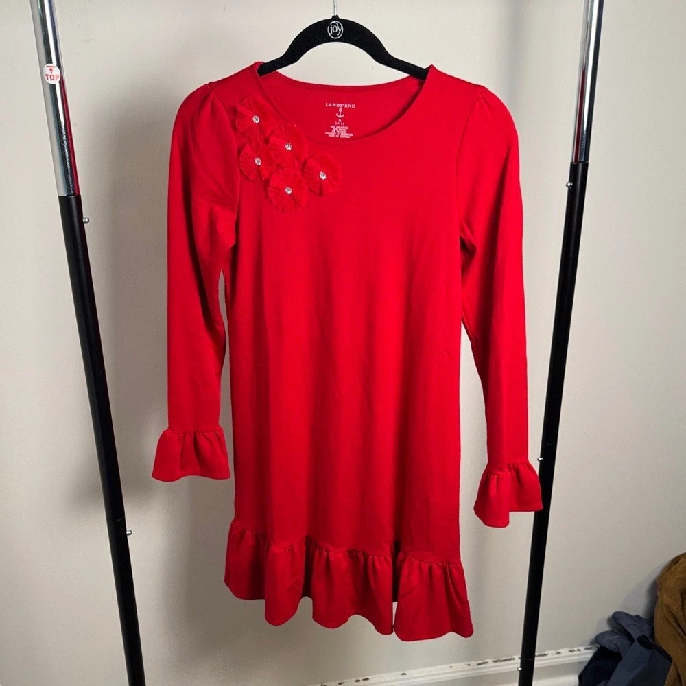 Lands' End Long Sleeve Christmas Dresses for Girls for sale | eBay