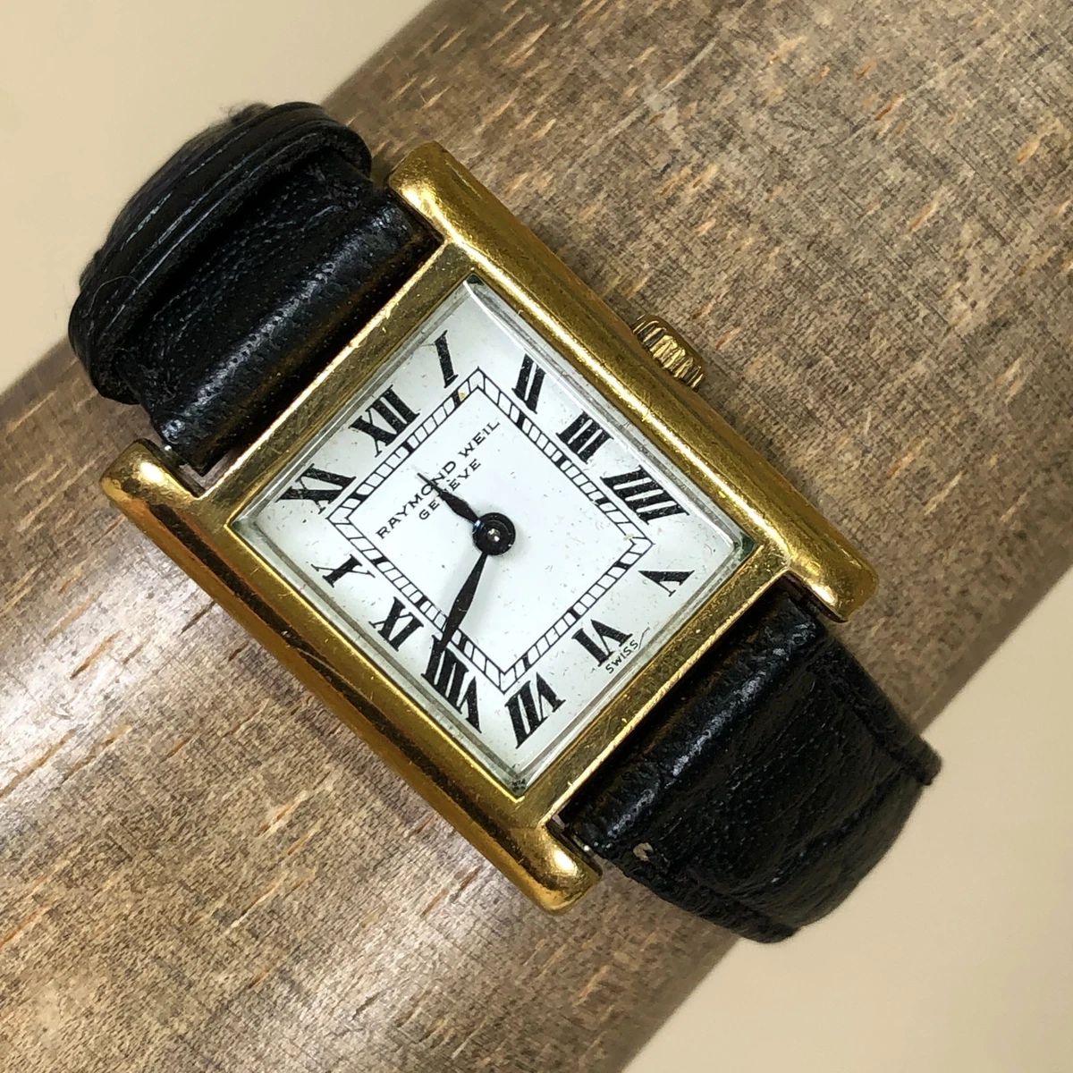 RAYMOND WEIL Leather Band Not Water Resistant Wristwatches for