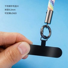 Metal Accessory Lanyards Mobile Phone Case Clip Universal Stainless Steel Card