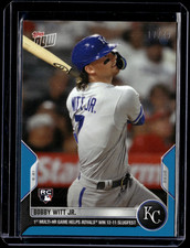 Bobby Witt Jr. - 2022 MLB Topps Now #386 Blue 17/49 Parallel Kansas City Royals