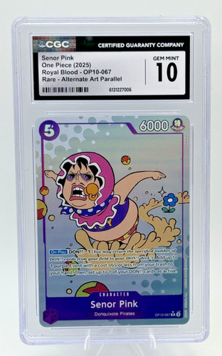 Senor Pink (Parallel) graded CGC 10 for sale on eBay
