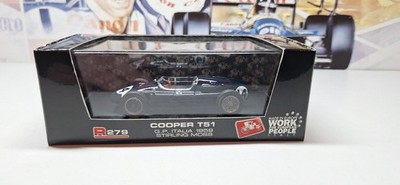 BRUMM -/ F1 1959 ITALIA COOPER T51 -  STIRLING MOSS  - 1/43 scale model car R279